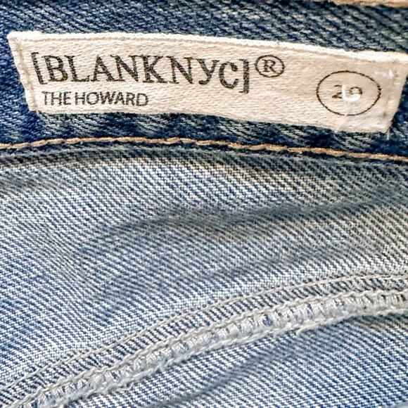 Blank NYC The Howard Light Wash Loose Fit Mid Rise Cropped Jeans, EUC, Size 29 - Picture 11 of 12
